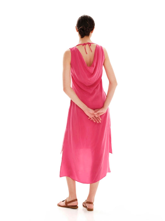 Asymmetrical Dress - Pink