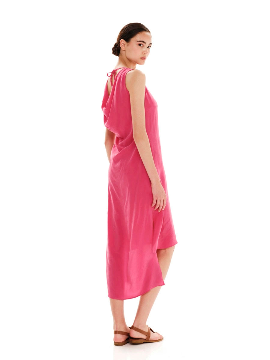 Asymmetrical Dress - Pink