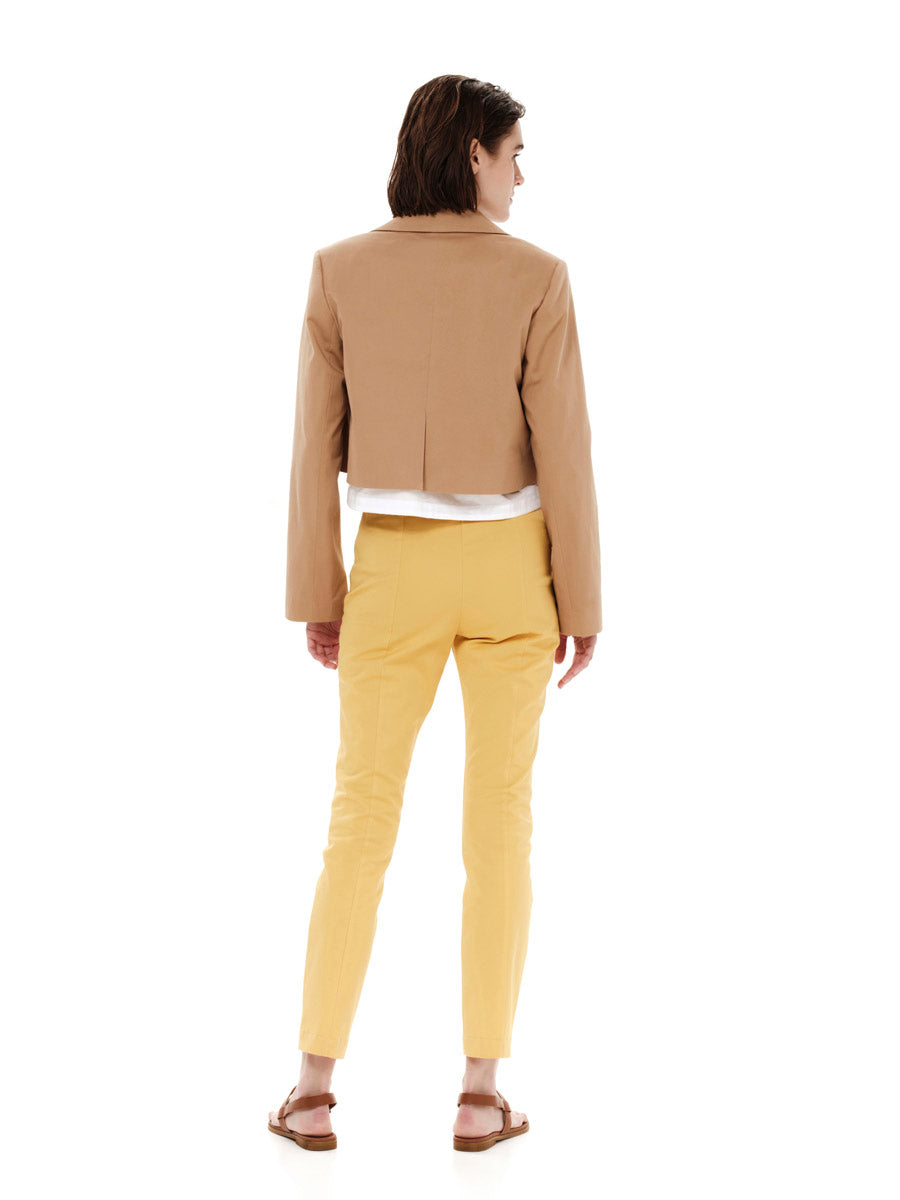 Short Blazer - Camel