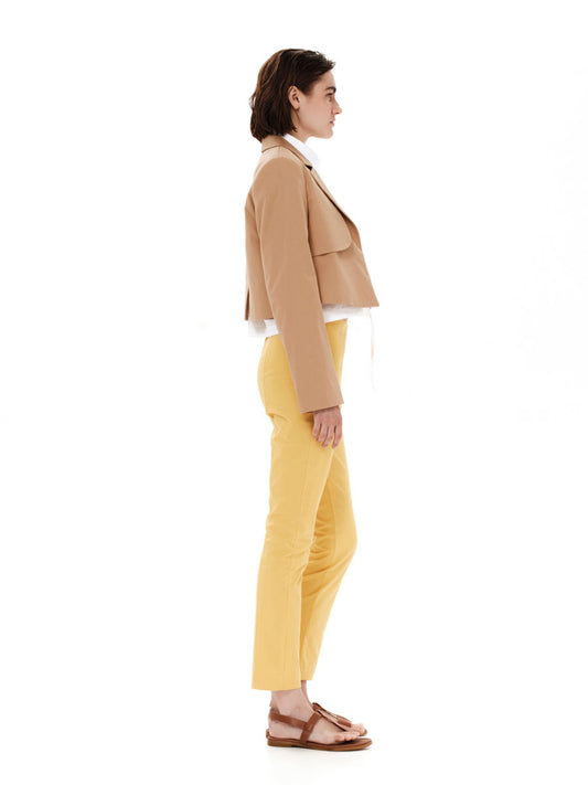 Short Blazer - Camel