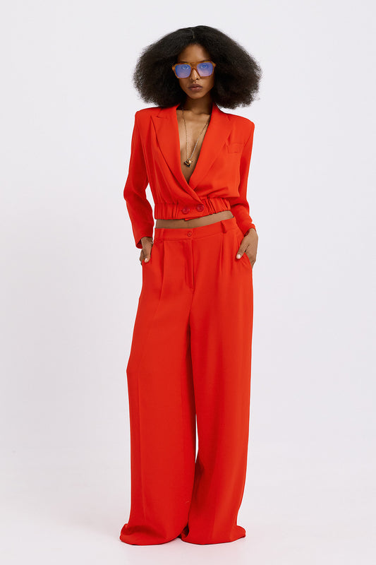 Marisa Crepe Trousers