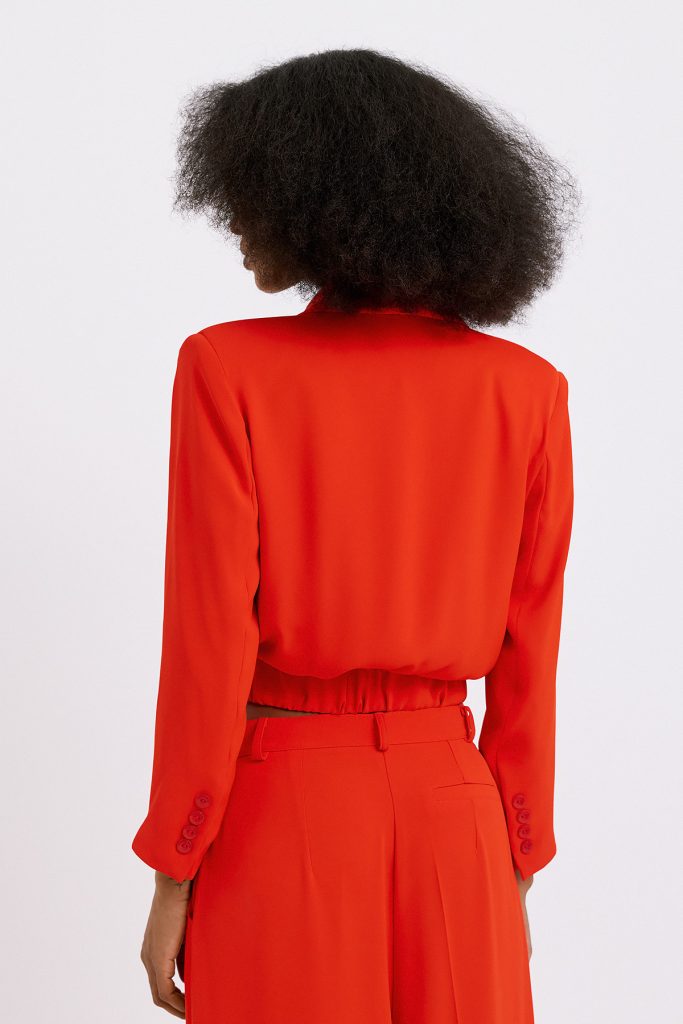 Lisa Crepe Blazer