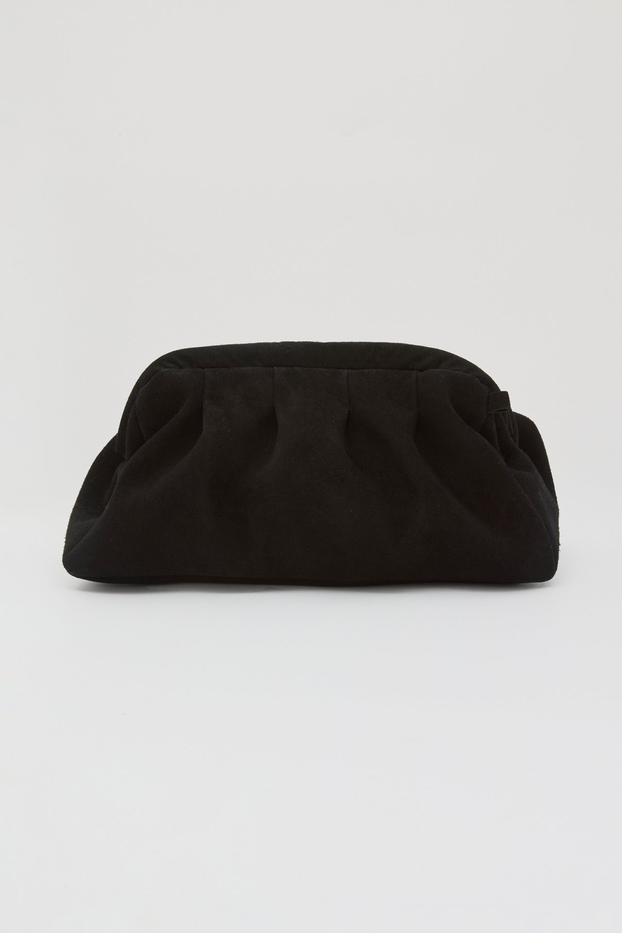 Dimi Suede Clutch - Black