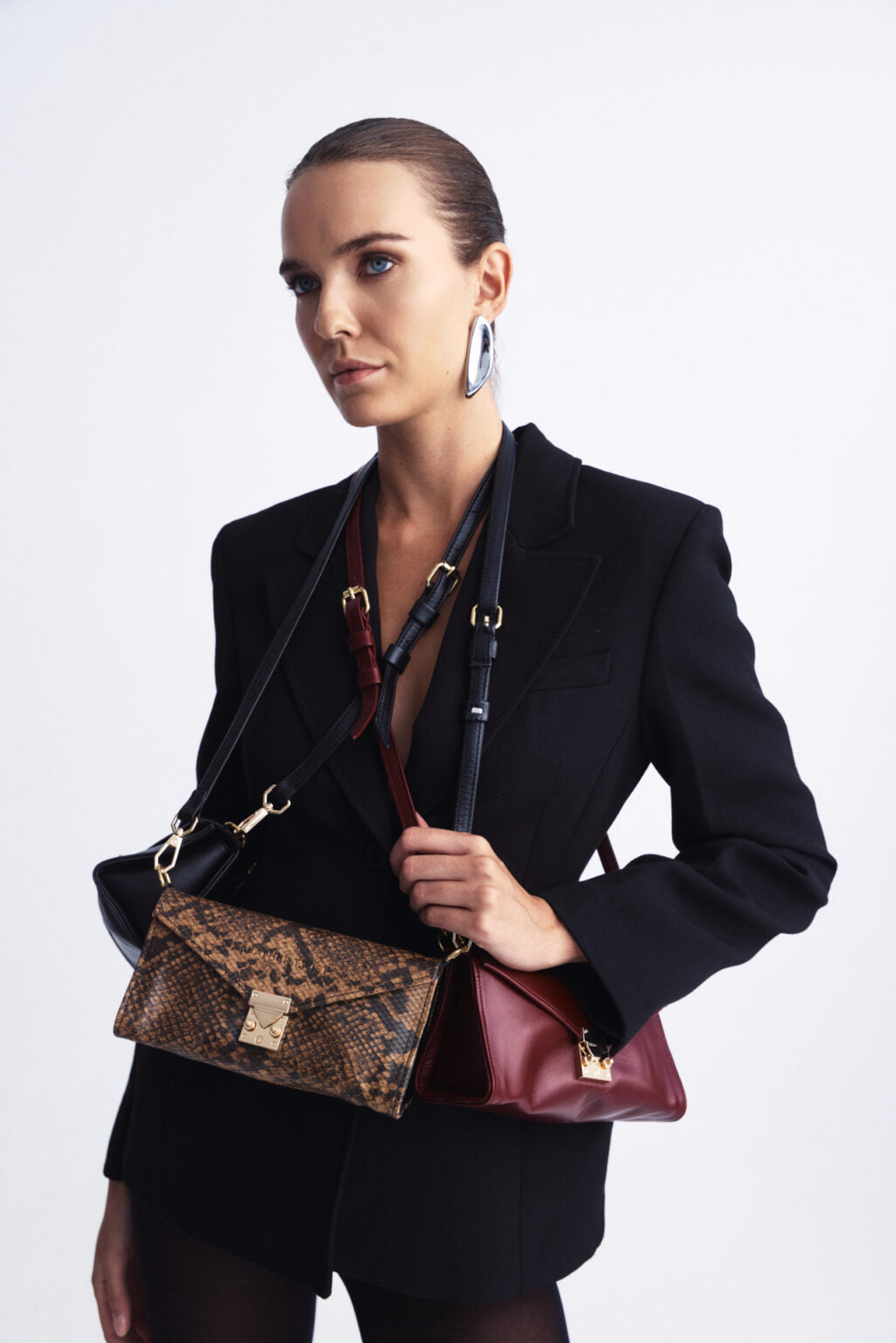 Lockette Leather Bag