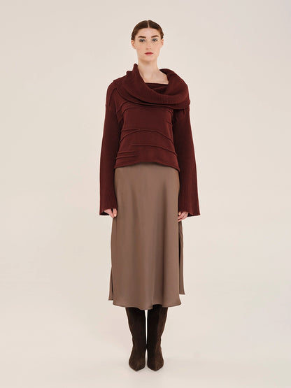 Sleekness Midi Skirt