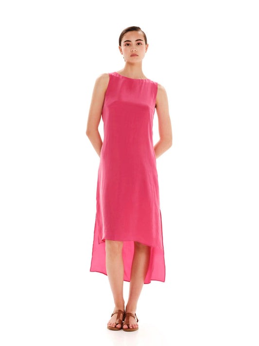 Asymmetrical Dress - Pink
