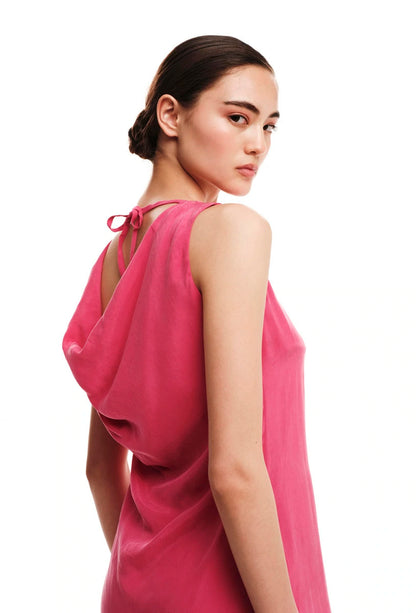 Asymmetrical Dress - Pink