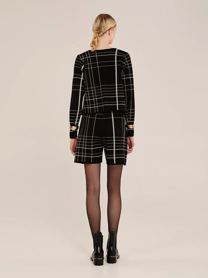 Inner Armour - Knit Long Sleeve Crop Blouse