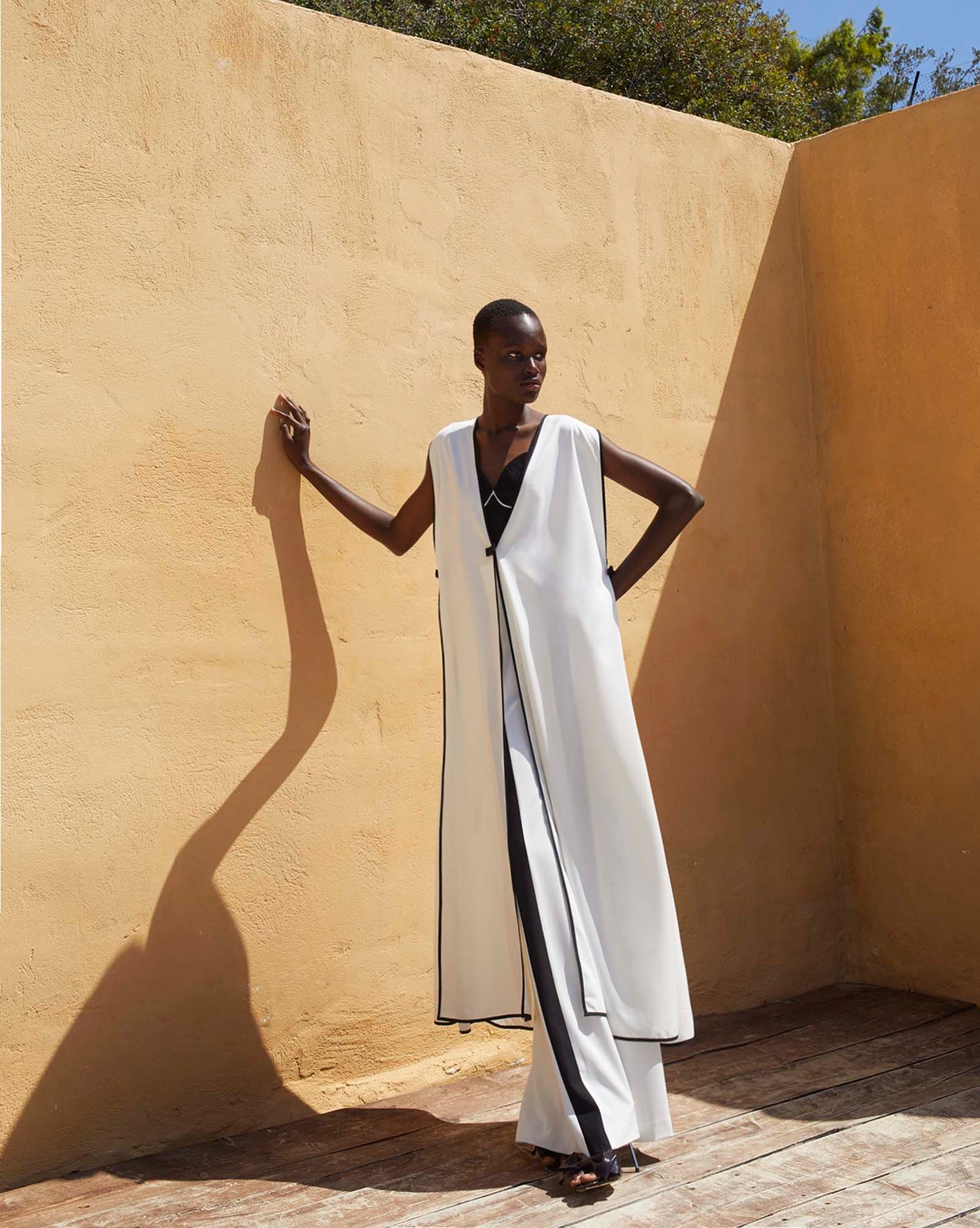 Long Layered Vest