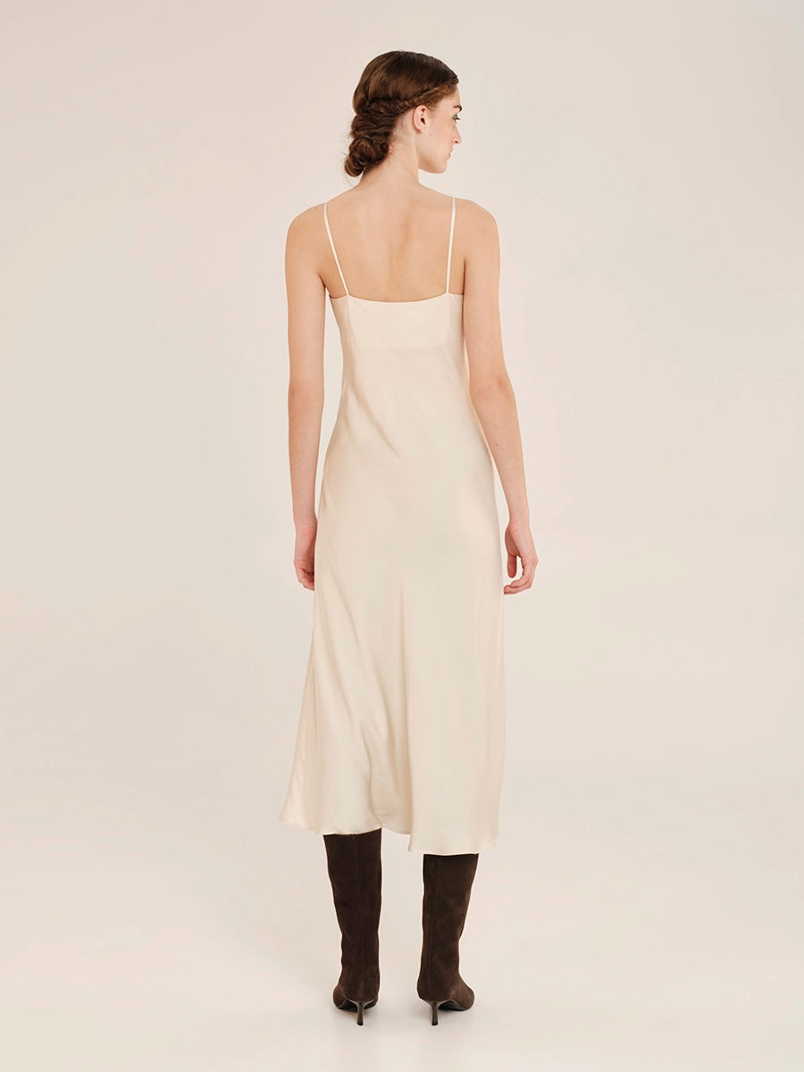 Sleekness Midi Sleeveless Dress