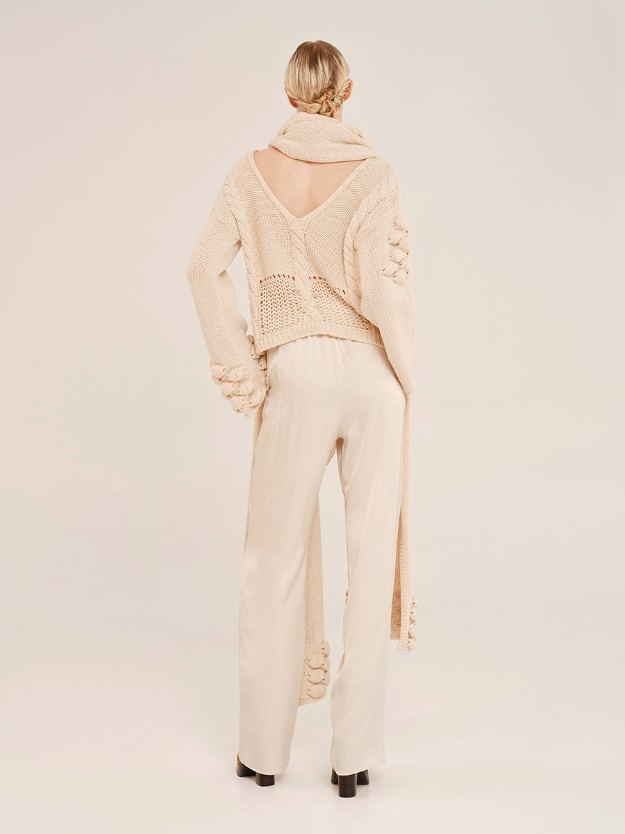 Sensitive Hug - Knitted Blouse