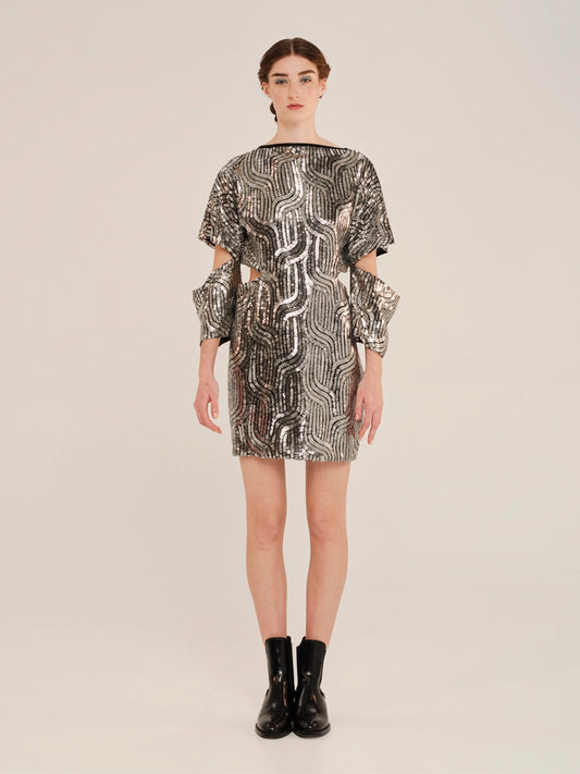 Luminus - Mini Dress with Cut outs