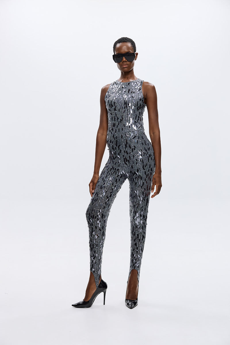 Alaia Sequin Jumpsuit