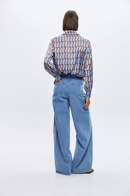 London Satin Shirt