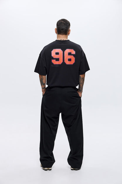 Est.96 Red T-Shirt Oversize