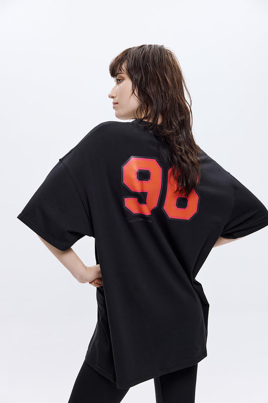 Est.96 Red T-Shirt Oversize