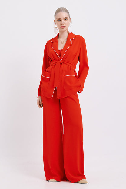 Josie Crepe Trouser With Hem