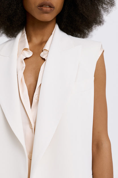 Ariah Crepe Waistcoat