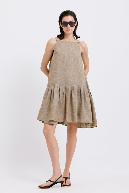 Aura Linen Dress