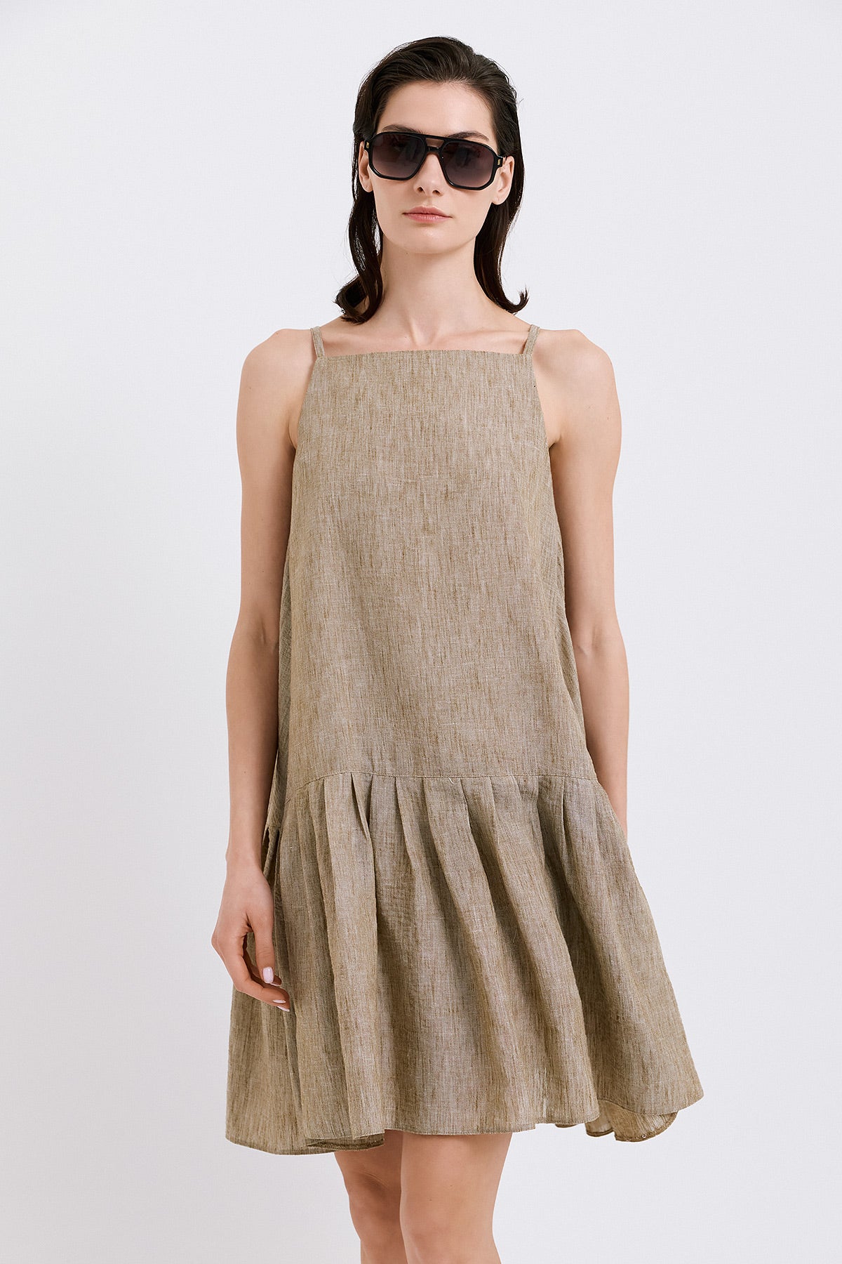 Aura Linen Dress