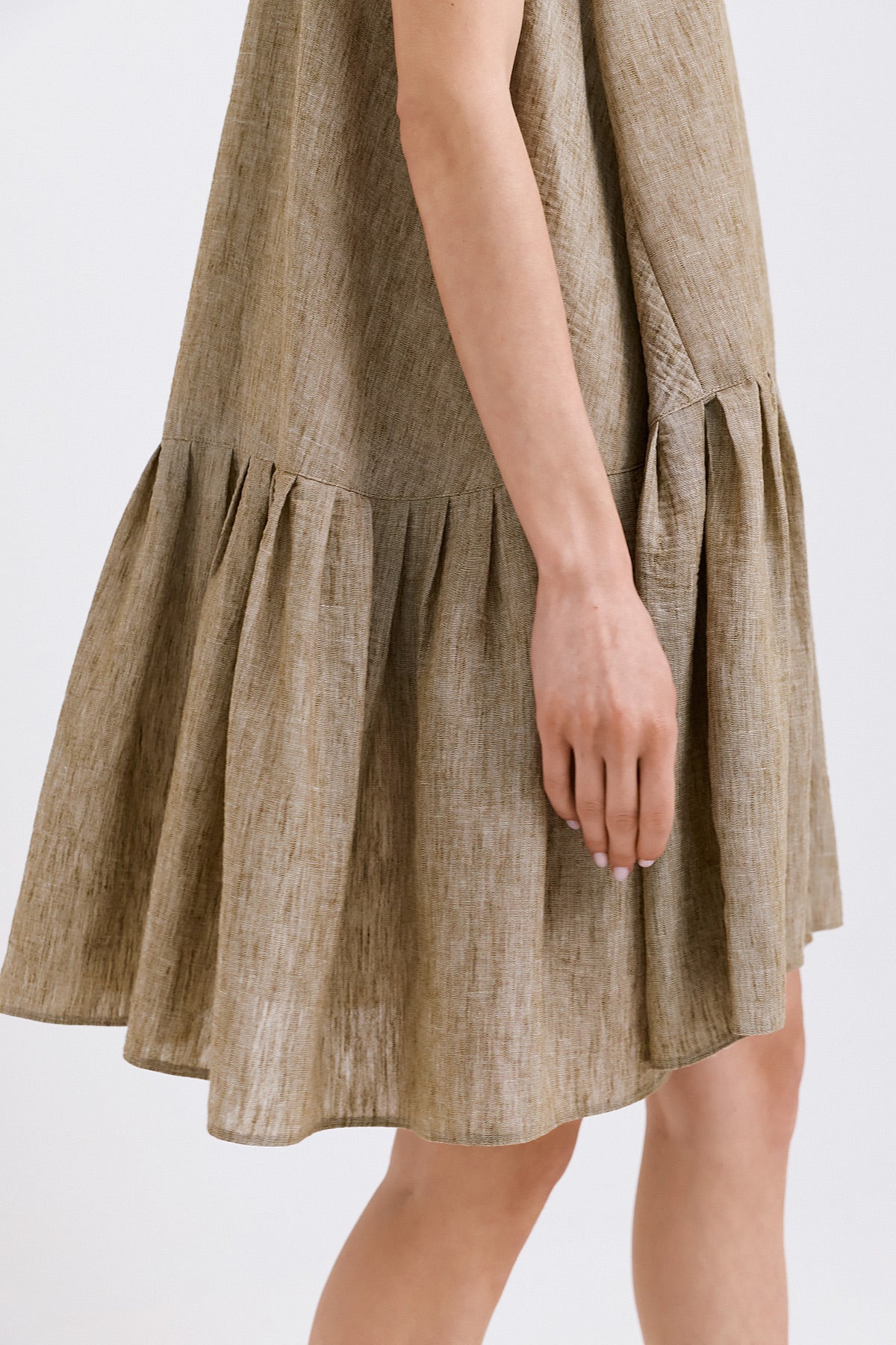 Aura Linen Dress