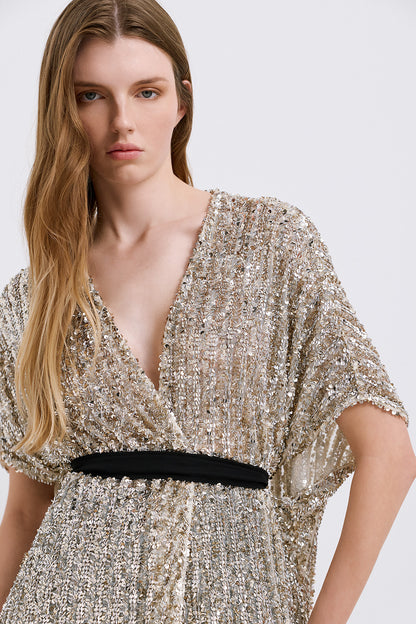 Caprice Sequin Kimono