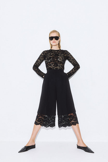 Mirella Crepe Zip Culotte