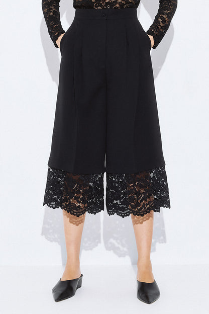 Mirella Crepe Zip Culotte