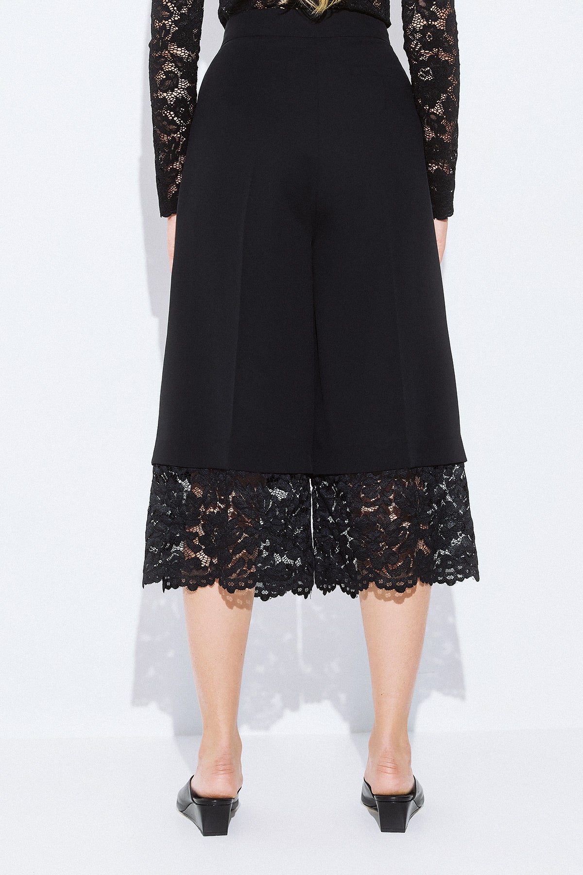 Mirella Crepe Zip Culotte