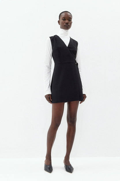 Naila Crepe Mini Dress