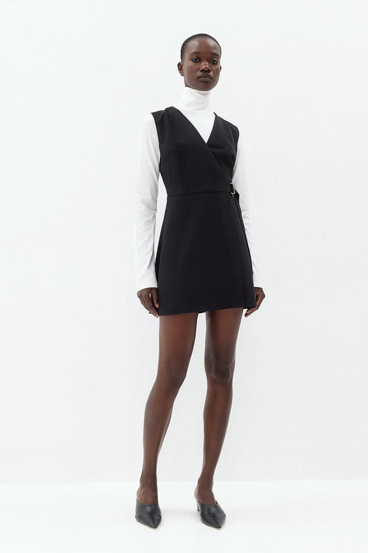 Naila Crepe Mini Dress