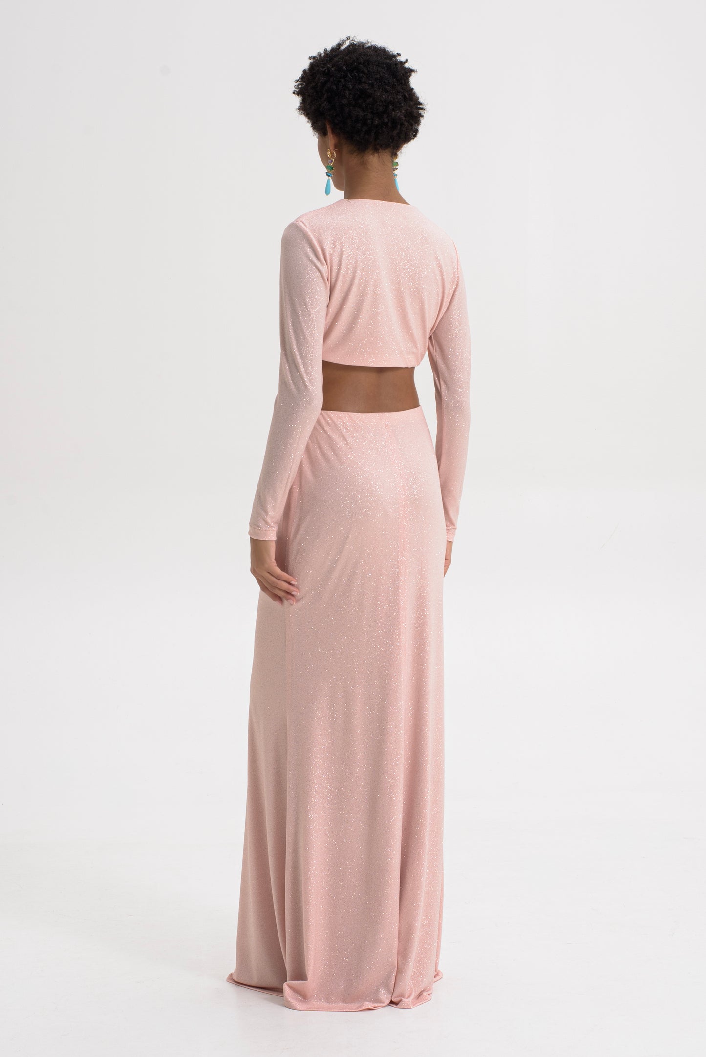 Sequin Maxi Skirt