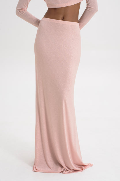 Sequin Maxi Skirt