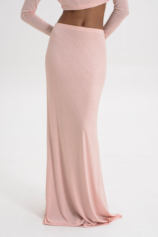 Sequin Maxi Skirt