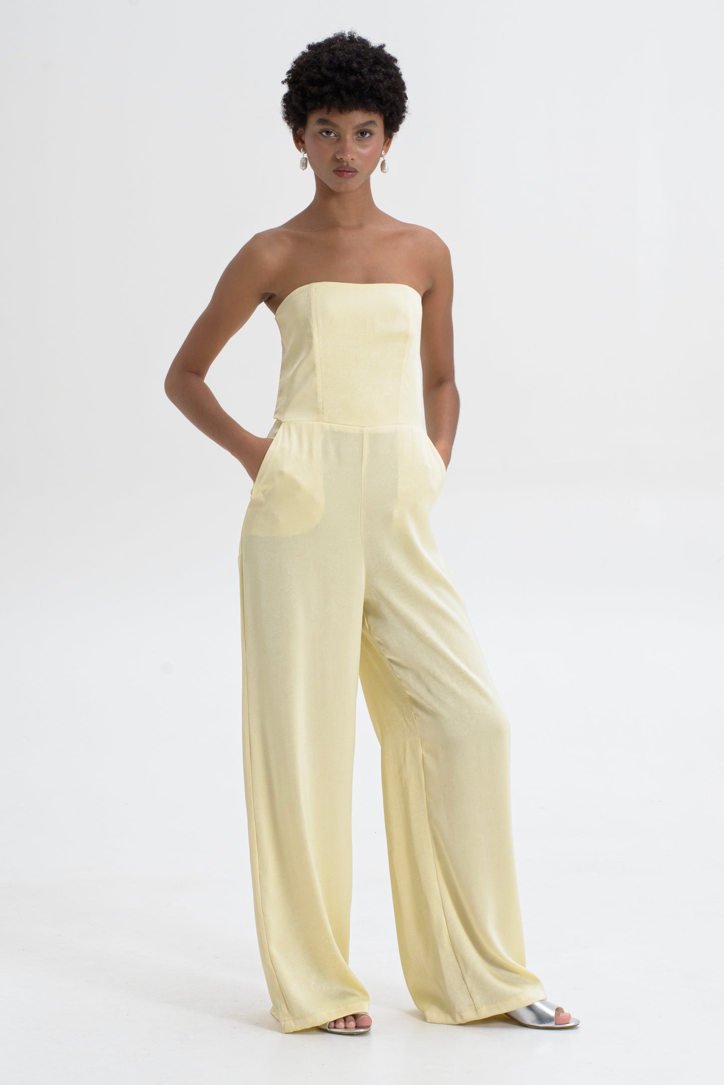 Strapless Jumpsuit