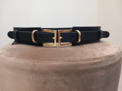Double Leather Belt