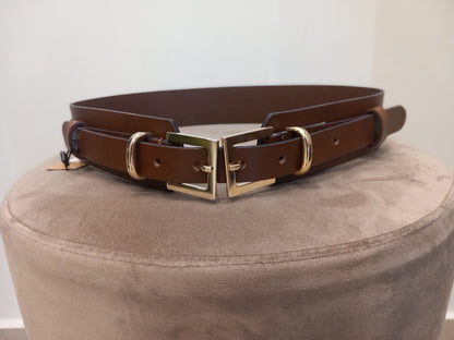 Double Leather Belt