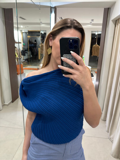 Knit Draped Top