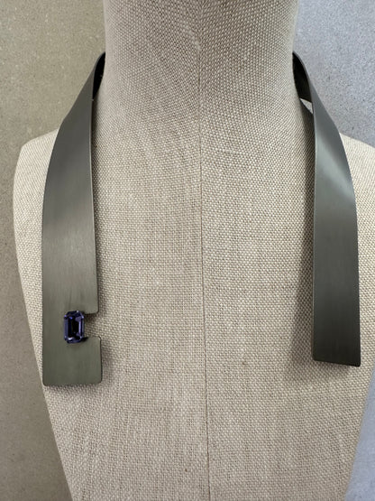 Violet Glow Swarovski Necklace