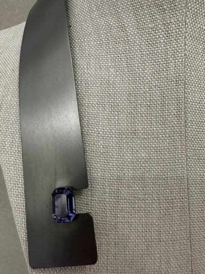 Violet Glow Swarovski Necklace