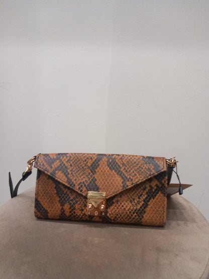 Lockette Leather Bag - Snake