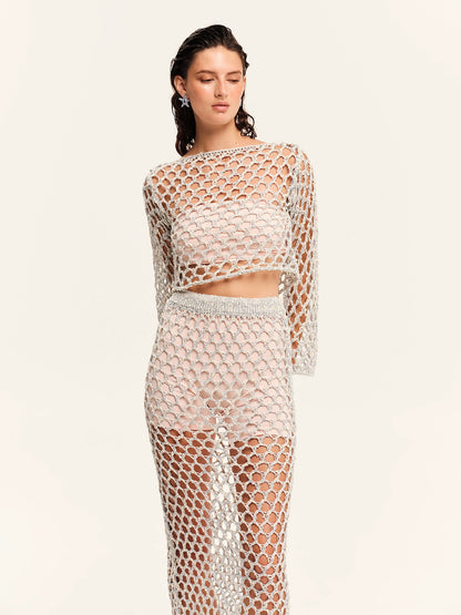 The Golden Hour Knit Crop Top