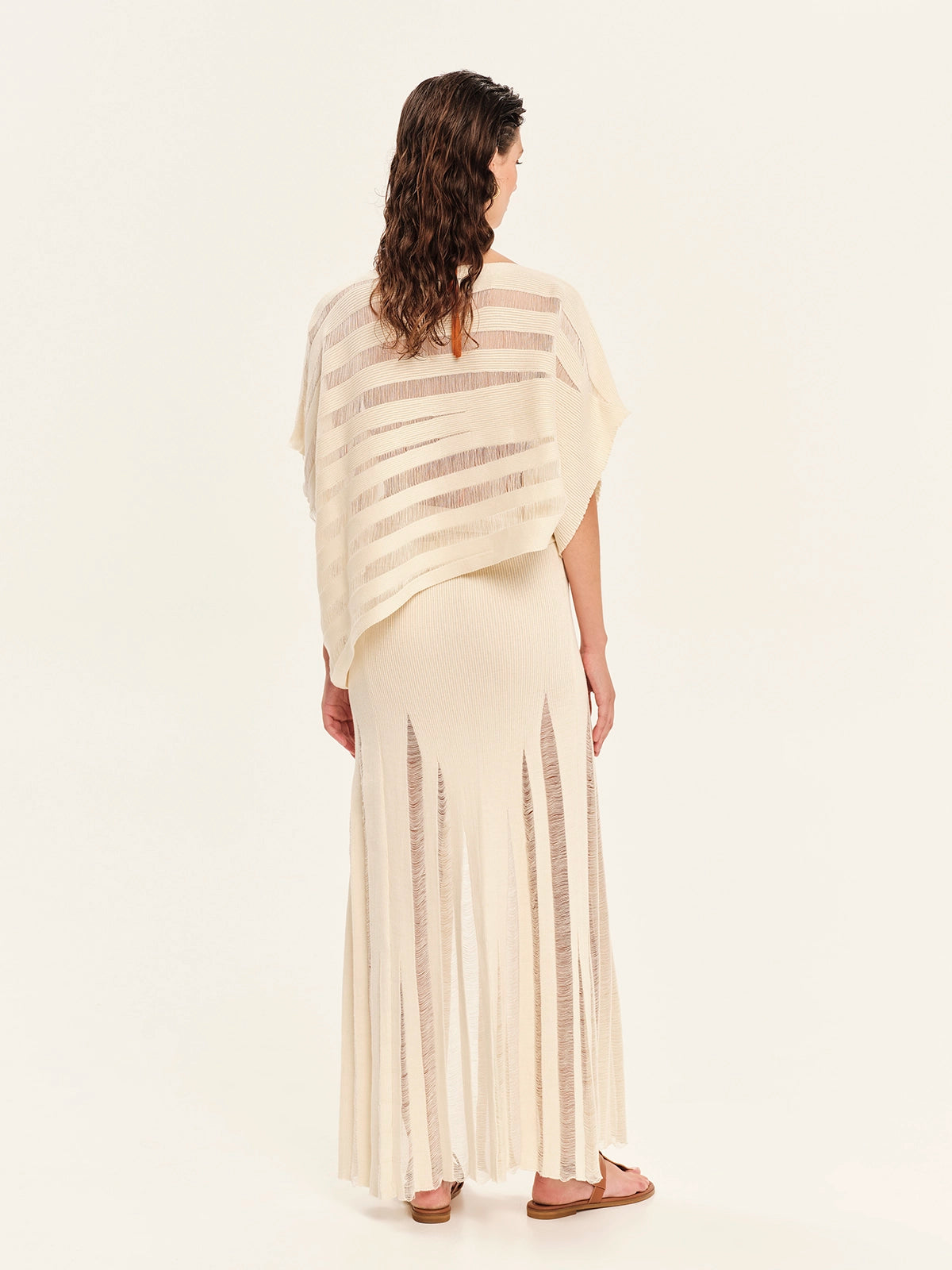 Knit Οversized Αsymmetrical - Τop