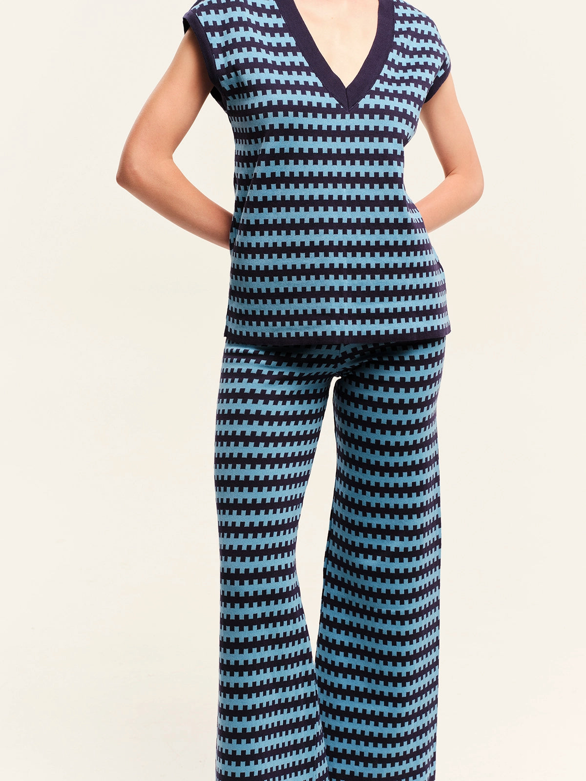 Vintage Love Knitted Long Pants