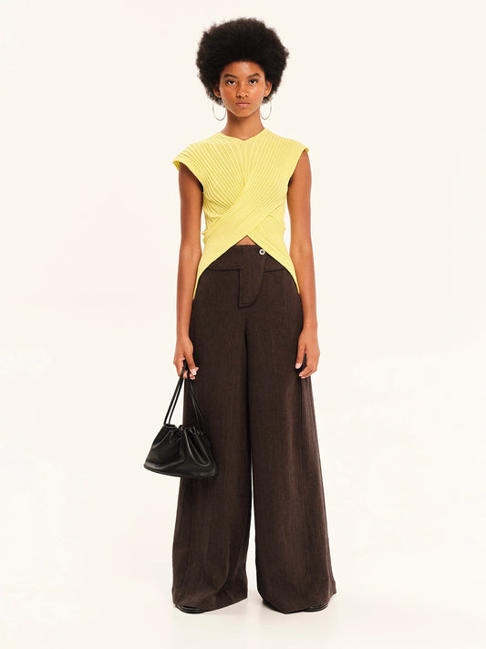 Seashells Knit Crossed - Top