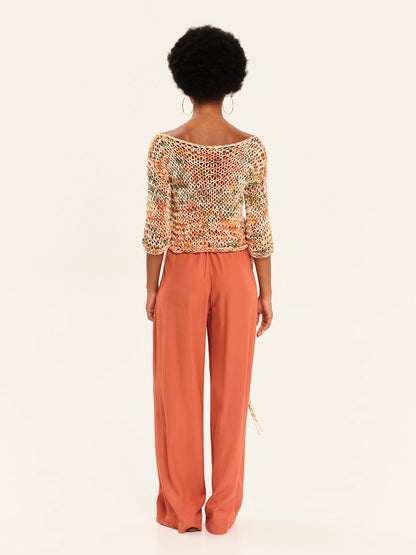 Handmade Garden Knit Blouse