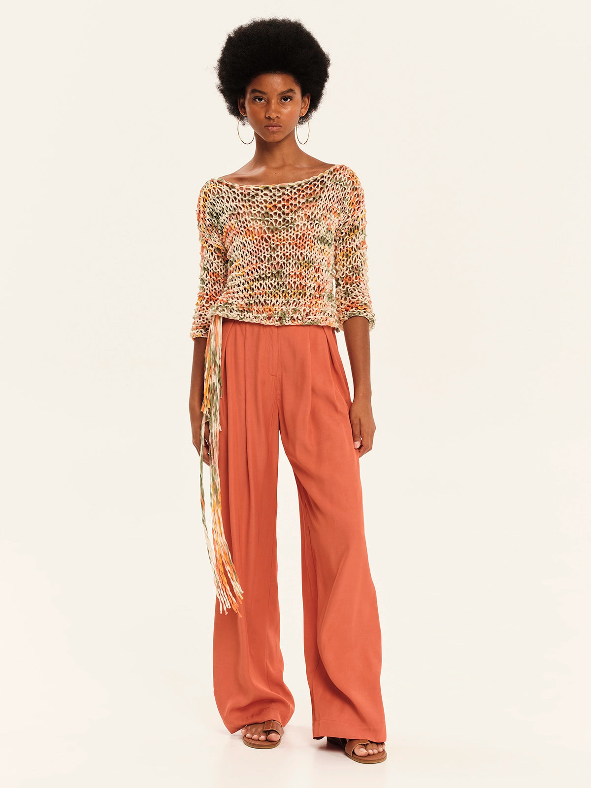Handmade Garden Knit Blouse