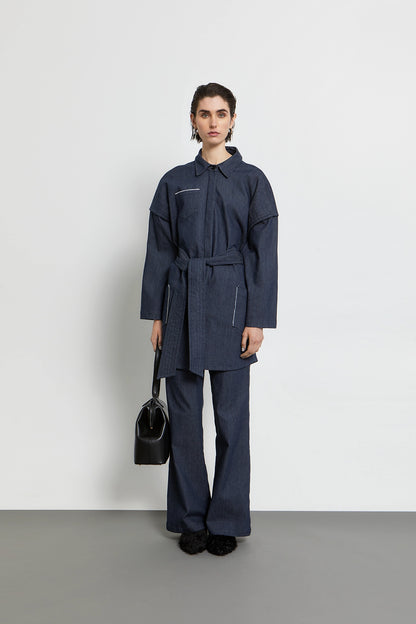 Denim Dream - Wide Leg Trousers