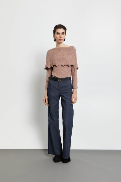 Denim Dream - Wide Leg Trousers