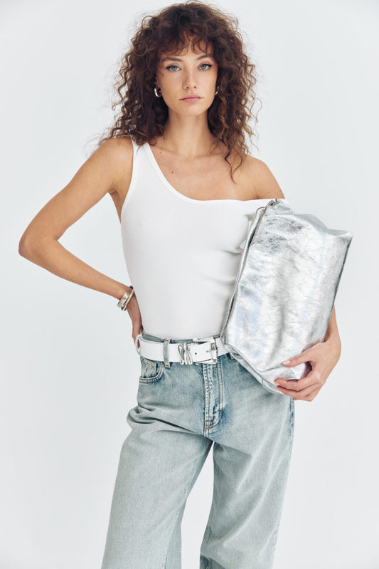 Velvet Mini Leather Bag